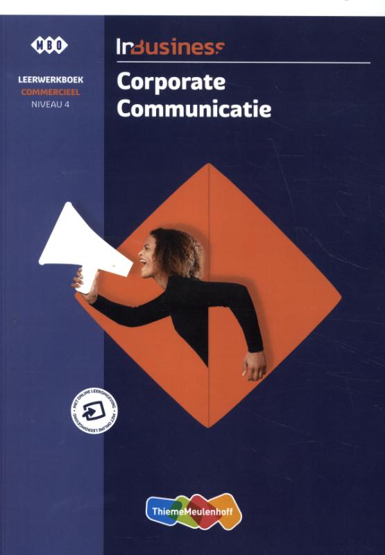 InBusiness Commercieel Corporate communicatie , Leerwerkboek + basislicentie