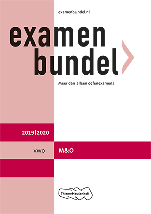 Examenbundel vwo management & organisatie 2019/2020