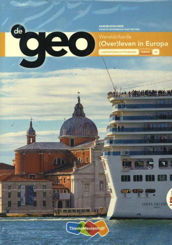 De Geo LRN-line online + boek 4 havo (Over)leven in Europa