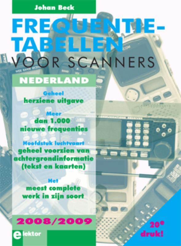 Frequentietabellen voor scanners Nederland 2008/2009