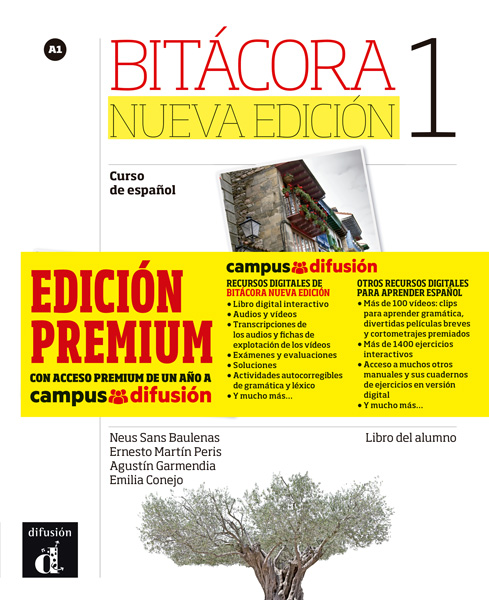 Bitácora 1 Nueva edición - Libro del alumno Premium A1 Libro del alumno