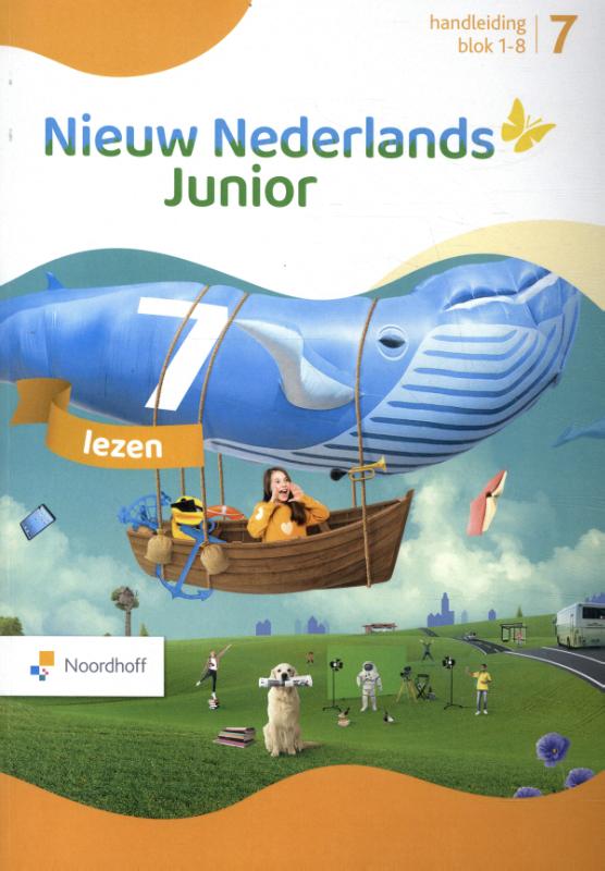 Nieuw Nederlands Junior lezen groep 7 blok 1 t/m 8 Handleiding