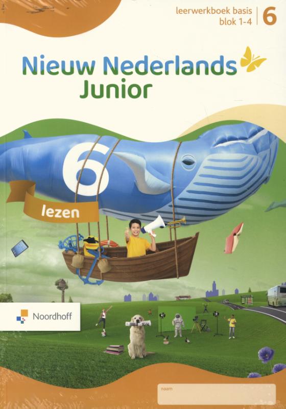 Nieuw Nederlands Junior lezen Leeswerkboek 6 Basis SET
