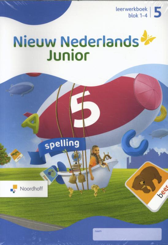 Nieuw Nederlands Junior Spelling leerwerkboek groep 5 set