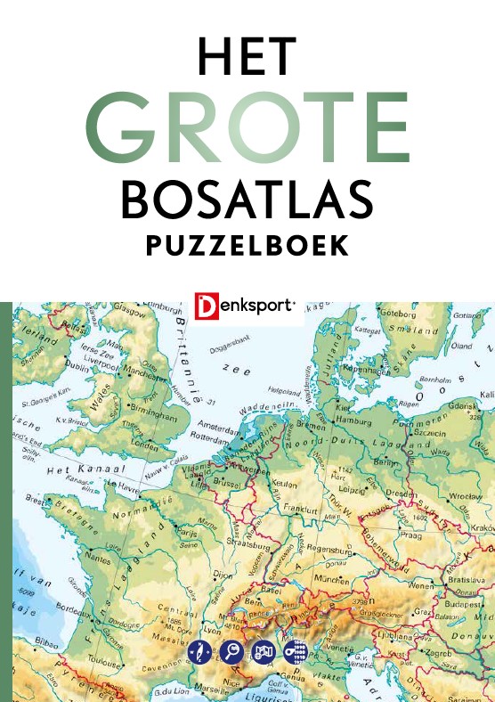 Denksport Het Grote Bosatlas Puzzelboek