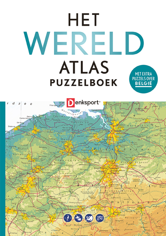 Denksport Het Wereld Atlas Puzzelboek