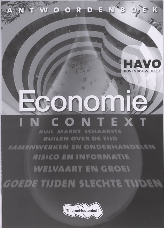 Economie in Context 1 Havo Antwoordenboek